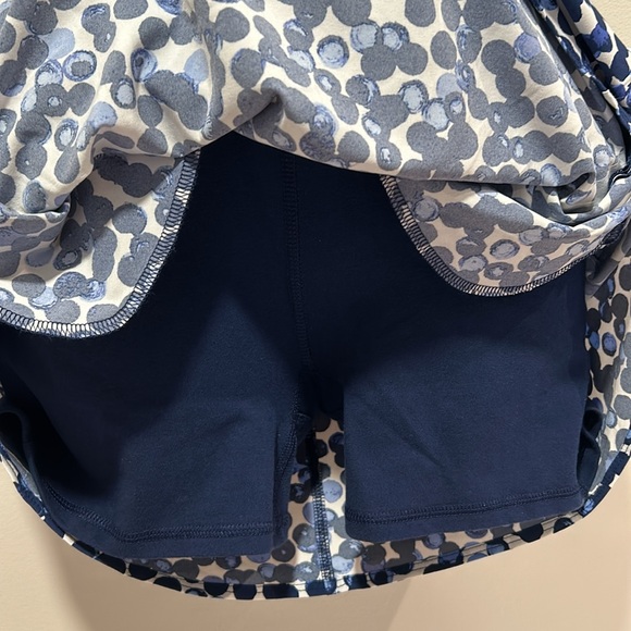 T by Talbots Blue White Mini Skort Skirt Size P XS - Picture 3 of 10